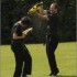 Paul and Lisa, warter fight